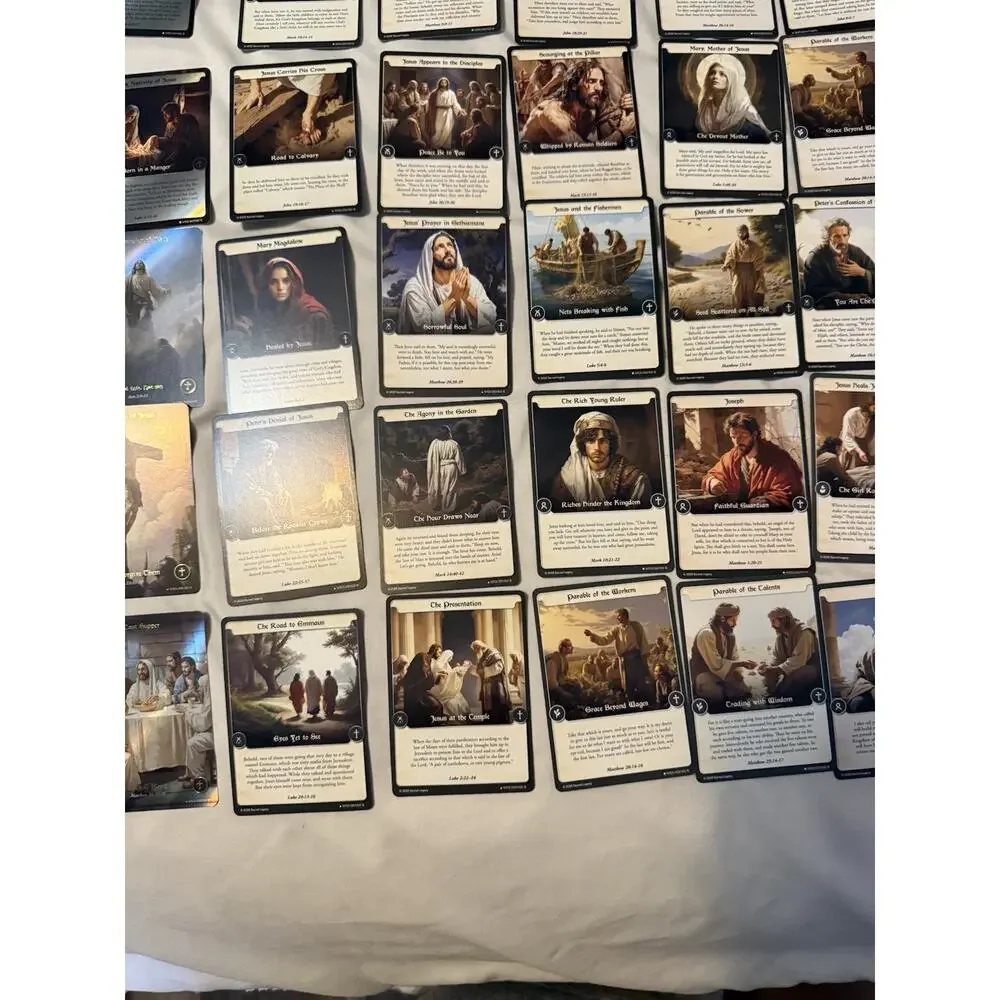 Sacred Legacy New Testament Core Set 103-Card Mixed Lot Foil/Regular Chase